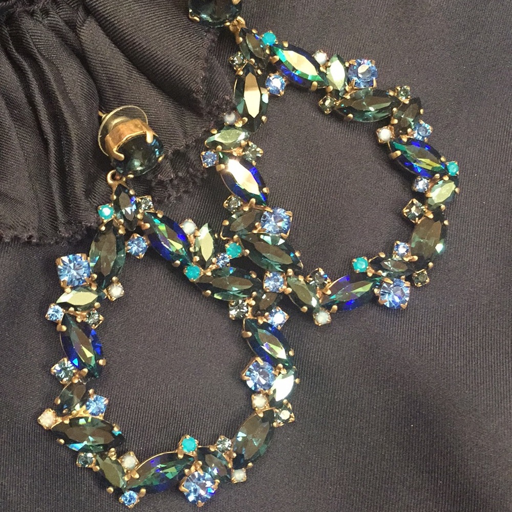 Vintage Crystal earrings.